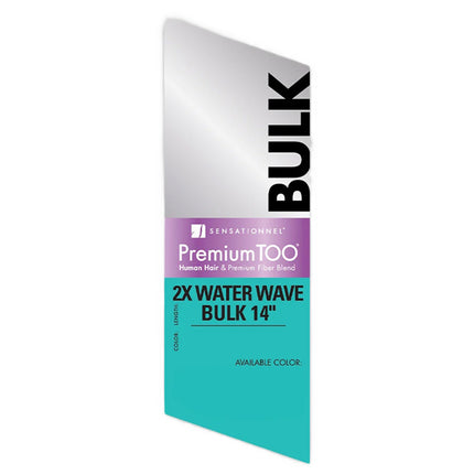 Sensationnel Premium Too Human Hair & Fiber Blend - 2x Water Wave Bulk 14
