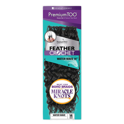 Sensationnel Premium Too Crochet Human Hair & Fiber Blend - Water Wave 18