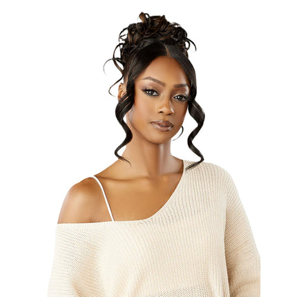 Sensationnel Synthetic Lulu Bun- Updo Unit 10