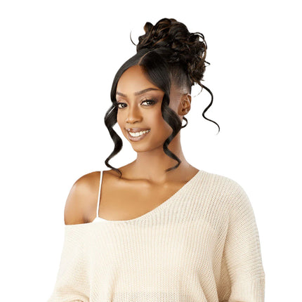 Sensationnel Synthetic Lulu Bun- Updo Unit 10