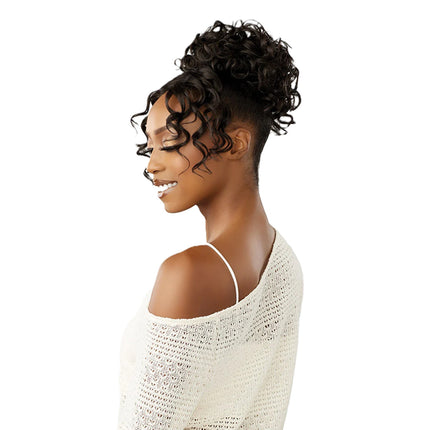 Sensationnel Synthetic Hd Lace Parting Lulu Bun- Updo Unit 13