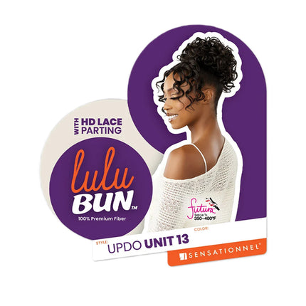 Sensationnel Synthetic Hd Lace Parting Lulu Bun- Updo Unit 13