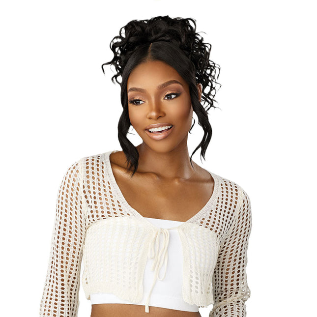 Sensationnel Synthetic Hair Wig Piece Hd Lace Parting Lulu Bun - Updo Unit 1