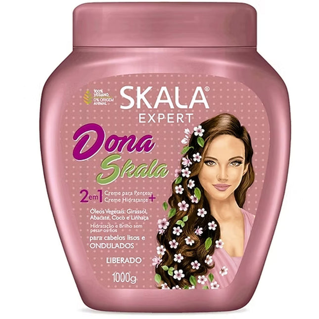 Skala Expert 2 In 1 Hair Treatment Cream - Dona Skala 35.2 Oz
