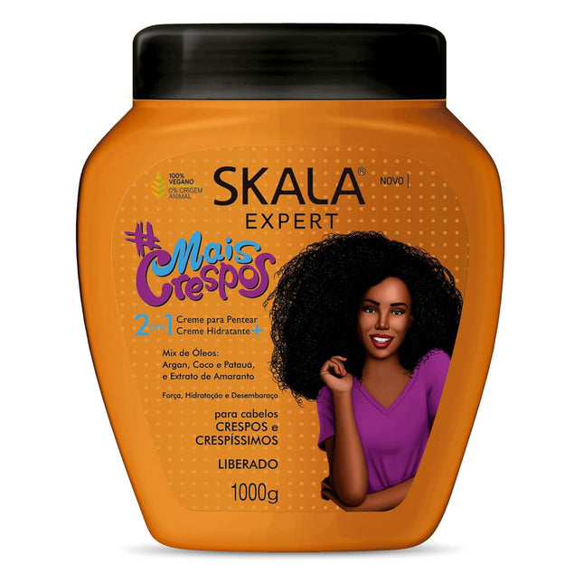 Skala Expert 2in 1 Hair Treatment Cream - Mais Crespos 35.2 Oz
