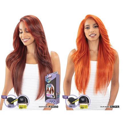 Shake N Go Snatched Glueless Lace Synthetic Wig - Blaze