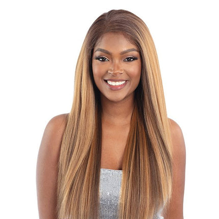 Shake N Go Snatched Glueless Lace Synthetic Wig - Lumi