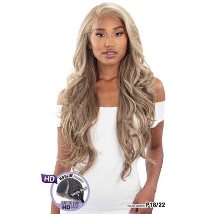 Shake N Go Snatched Glueless Lace Synthetic Wig - Scarlet