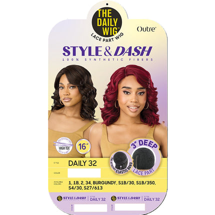Outre The Daily Wig Style & Dash Premium Synthetic Lace Part Wig- Daily 32