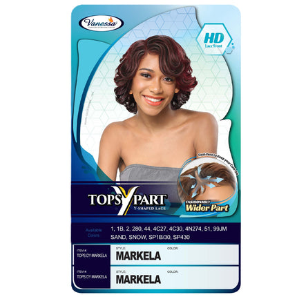 Vanessa Synthetic Tops Hd Lace Front Wig- Markela