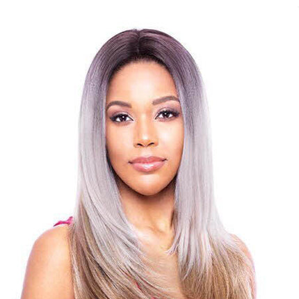 Tops M Beauty - Vanessa Synthetic Top Super Middle Lace Front Wig Long Straight