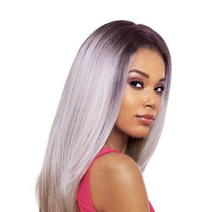 Tops M Beauty - Vanessa Synthetic Top Super Middle Lace Front Wig Long Straight