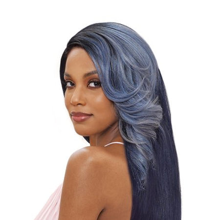 Tops C Janice - Vanessa Synthetic Swiss Silk Lace Front Wig Long Straight