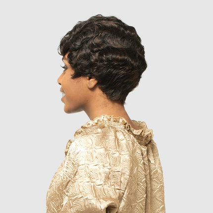Greta By Vanessa Fifth Avenue Synthetic Hair Wig Short Wavy Mama Curl