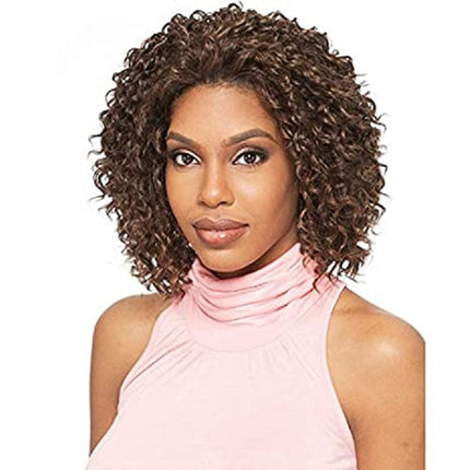 Top Kelon - Vanessa Synthetic Lace Front Wig Heat Wave Medium Water Deep Curl