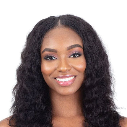 Naked Nature 100% Human Hair Wet & Wavy Tru-2-u Part Wig - Tru Loose Deep