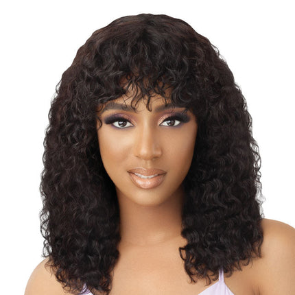 Outre Mytresses 100% Unprocessed Human Hair Wet & Wavy Full Wig - Natural Curly 18