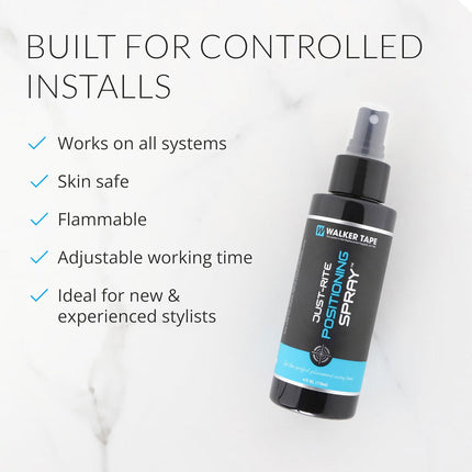 Walker Tape Just-rite Positioning Spray 4 Fl Oz