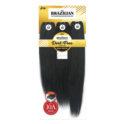 Zury 100% Unprocessed Brazilian Remy Human Hair Multi Straight (141618)