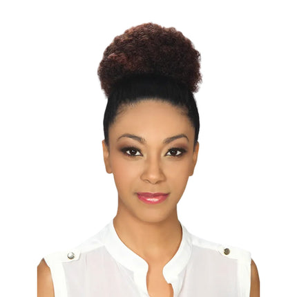Zury 100% Human Hair Drawstring Bun - Lady Afro Bun