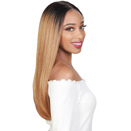 Zury Sis Synthetic Flawless Pre-tweezed Hair Line Swiss Lace Front Wig - Hope