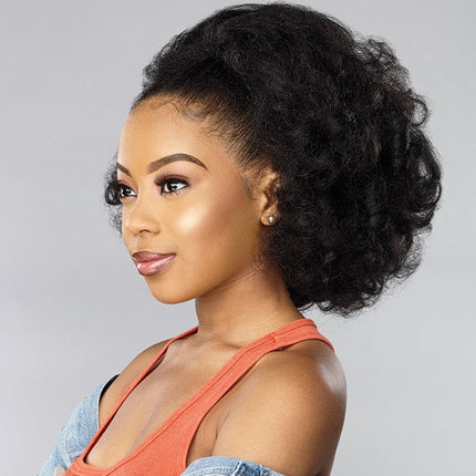 Sensationnel Curls Kinks & Co Synthetic Drawstring Ponytail - Rain Maker