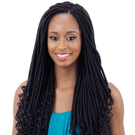 Freetress Synthetic Crochet Pre-looped Braid - Straight Goddess Loc 18"