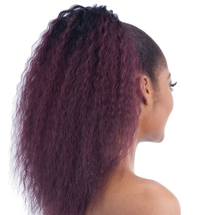 Q-Super Girl - Que Human Hair Mastermix Drawstring Ponytail