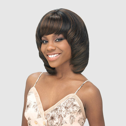 Erina By Vanessa Fifth Avenue Synthetic Short Layered Bob Wig
