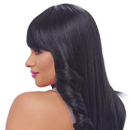 Go109 - Harlem 125 Gogo Collection Synthetic Full Wig Long Flip Side Curl