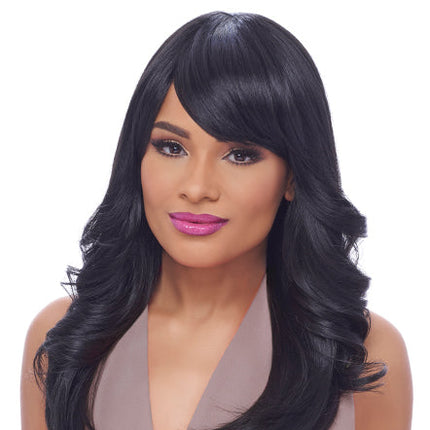 Go109 - Harlem 125 Gogo Collection Synthetic Full Wig Long Flip Side Curl