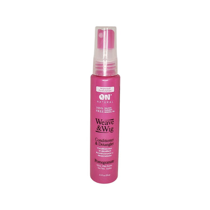 [On Natural] Weave & Wig Conditioner & Detangler Pomegranate 2oz