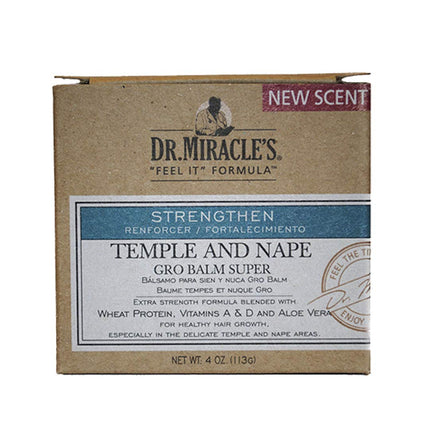 [Dr. Miracle'S] Temple And Nape Gro Balm Regular 4Oz