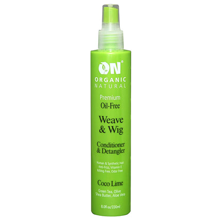 [On Natural] Weave & Wig Conditioner & Detangler Coco Lime 8oz