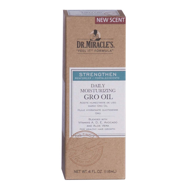 [Dr. Miracle'S] Strengthen Daily Moisturizing Gro Oil With Avocado&Aloe Vera 4Oz