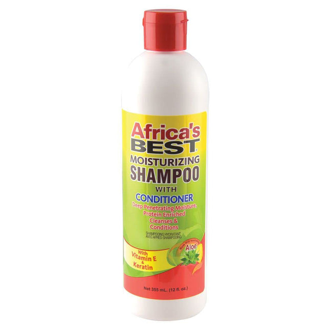 [Africa'S Best] Moisturizing Shampoo With Conditioner New & Improved 12 Oz