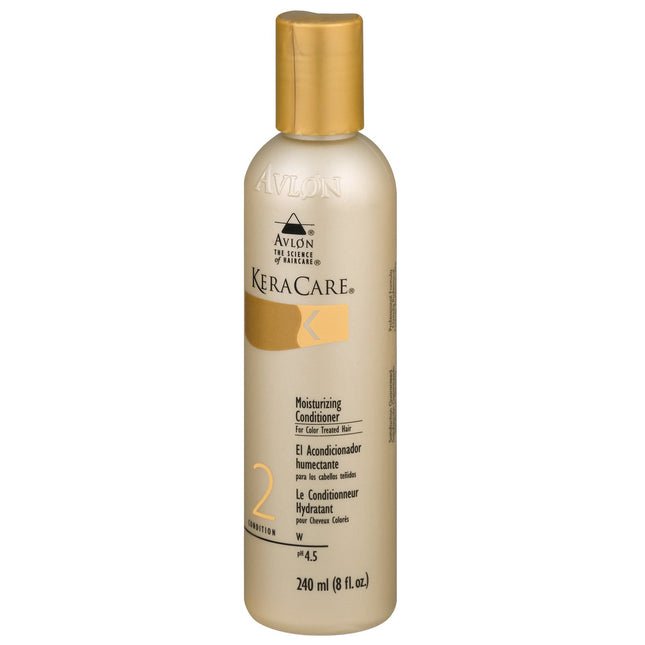 Avlon Keracare Moisturizing Conditioner For Color Treated Hair Ph4.5 8Oz