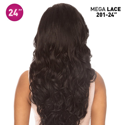 Mega Lace 201 - Hair Topic Synthetic Invisible 6" Deep Part Lace Front Wig