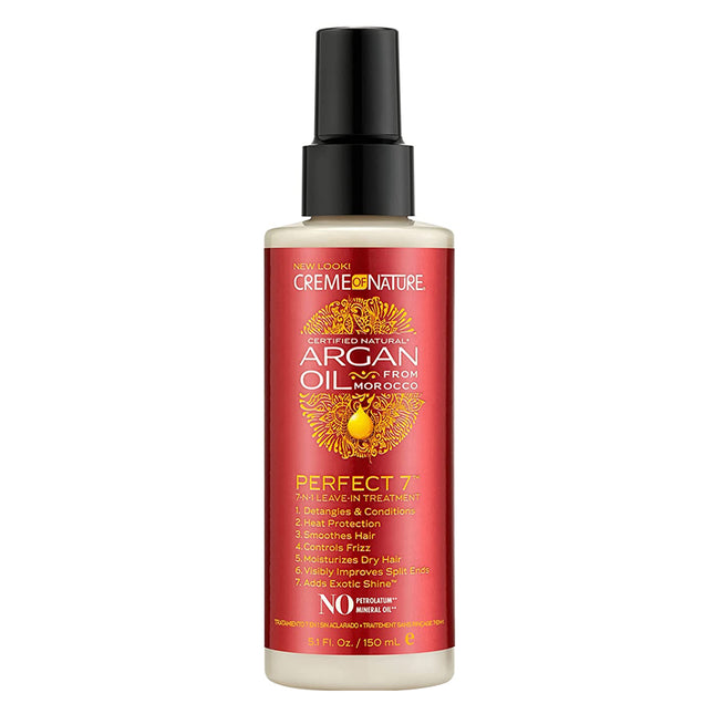 [Creme Of Nature] Argan Oil Perfect 7-N-1 Leave-In Treatment 4.23Oz