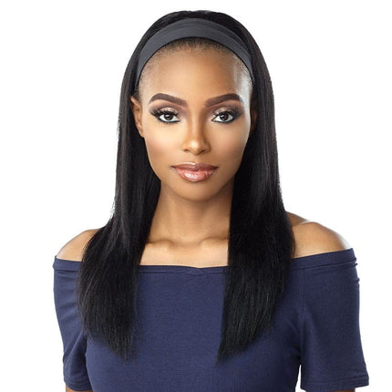 Sensationnel 12a Wet & Wavy Headband Human Hair Wig - Loose Wave 20