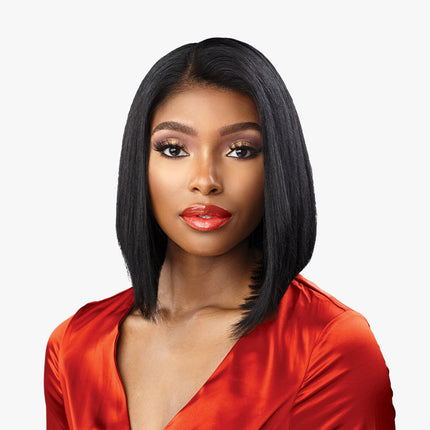 Sensationnel 100% Virgin Human Hair 15a 13x4 Hd Lace Wig- Bob 10