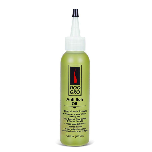 [Doo Gro] Anti Itch Growth Oil With Tea Tree Oil, Shea Butter & Vitamin 4.5Oz