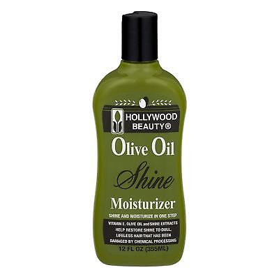 [Hollywood Beauty] Olive Oil Shine Moisturizer 12Oz