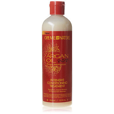 [Creme Of Nature] Argan Oil Intensive Conditioning Treatment 12Oz