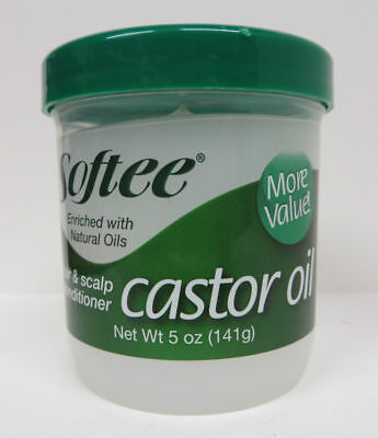 [Softee] Castor Oil Hair & Scalp Conditioner Enriched With Natural Oils 5Oz