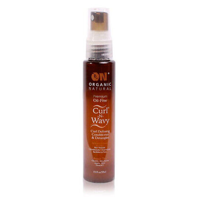 On Organic Natural Curl-N-Wavy Defining Conditioner&Detangler Argan Tree 2Oz