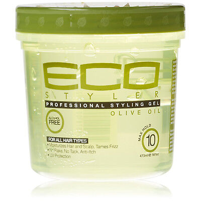 [Eco Styler] Styling Gel Olive Oil Alcohol Free Maximum Hold 16Oz
