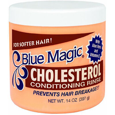 [Blue Magic] Cholesterol Conditioning Rinse With Aloe Vera And Vitamin E 14Oz