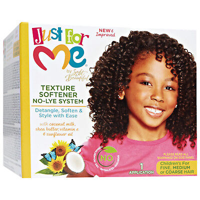 [Soft & Beautiful] Just For Me Texture Softener No-Lye System 1 Application Kit