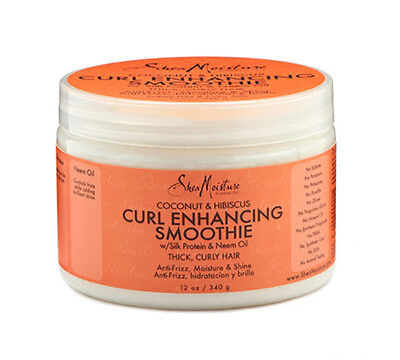 [Shea Moisture] Coconut & Hibiscus Curl Enhancing Smoothie 12Oz